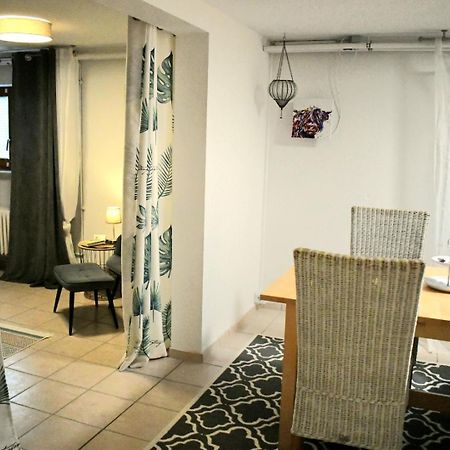 Apartment Souterrain Buehl Vimbuch Familie Bork Bagian luar foto